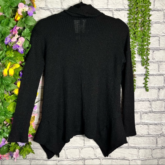 **💙2/$40💙Design Lab Lord & Taylor Black Cowl Neck Sweater Size Large - Picture 9 of 16